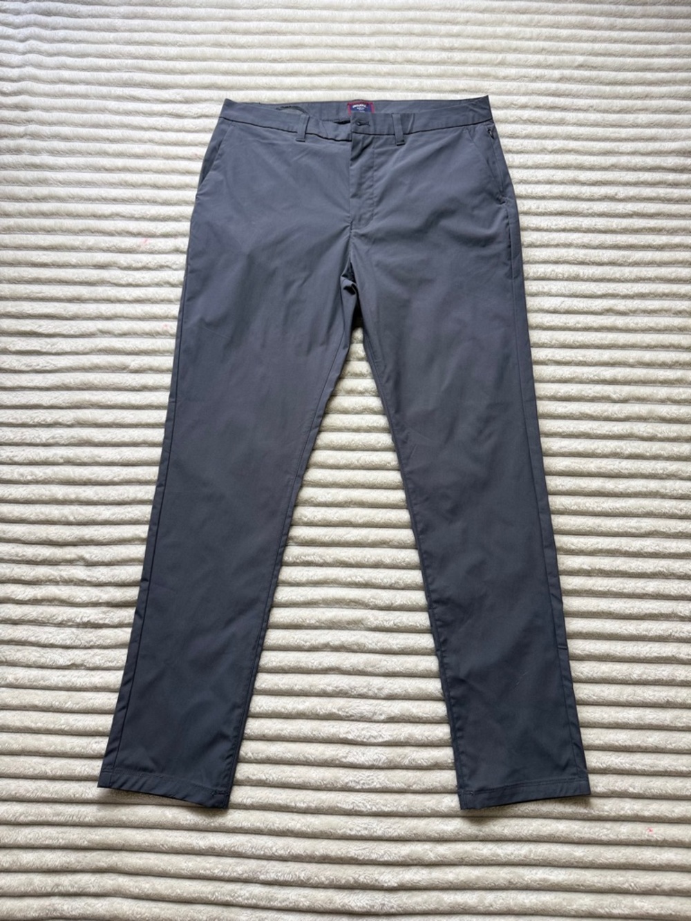 UNTUCKit Traveler Pant Slim Fit Gray Men's Casual Pants Size 32 Pockets